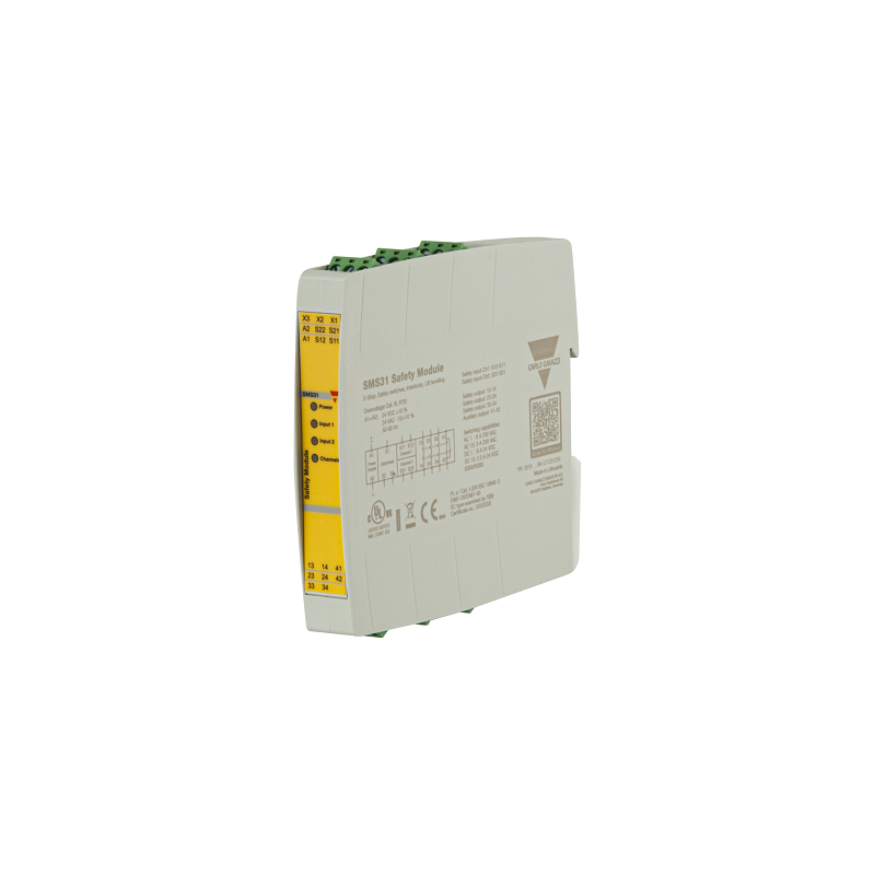 Modulo di sicurezza Categoria 4 Performance Level 3NO Gavazzi SMS31