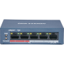 Switch PoE non gestito Fast Ethernet 4 porte Hikvision DS-3E0105P-EM