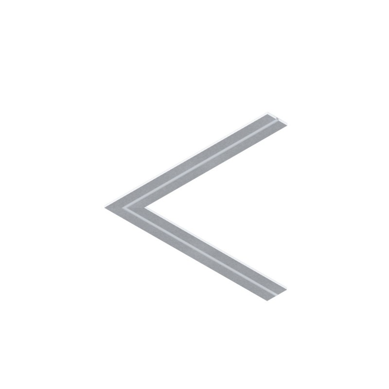 Profilo angolare L-16 EVO diffusore opale 1 + 1 Novalux 101802.99