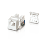 Presa RJ45 CAT5E U/Utp bianca Item 50101