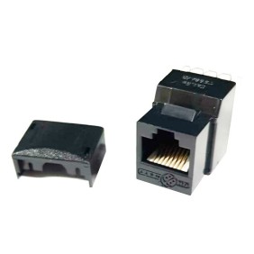 Presa RJ45 UUTP 88 cat6 non schermata nere Item 60101