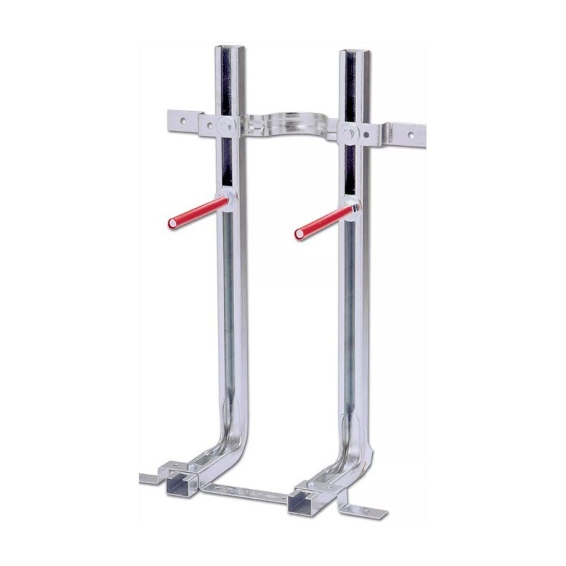 Telaio a L per montaggio wc e bidet sospesi Fischer 00501026