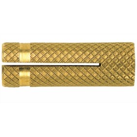 Tassello femmine in ottone filettatura interna M8x30 Fischer 00501445