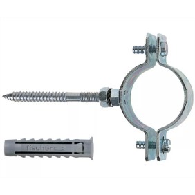 Collare per tubi CPS-V 4 con vite e tassello Fischer 0051001