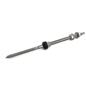 Vite Doppia Filettatura per Fotovoltaico M12 L20 cm Contact STA12200