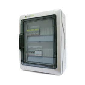 Quadro di protezione per fotovoltaico 2 Stringhe indipendenti Contact QCM2102L