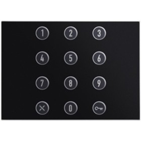Modulo Tastiera Numerica Urmet Alpha colore Nero (per modulo di chiamata) Urmet 1168/46