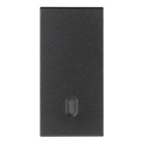 Tasto intercambiabile 1 modulo illuminabile grigio Vimar 19021