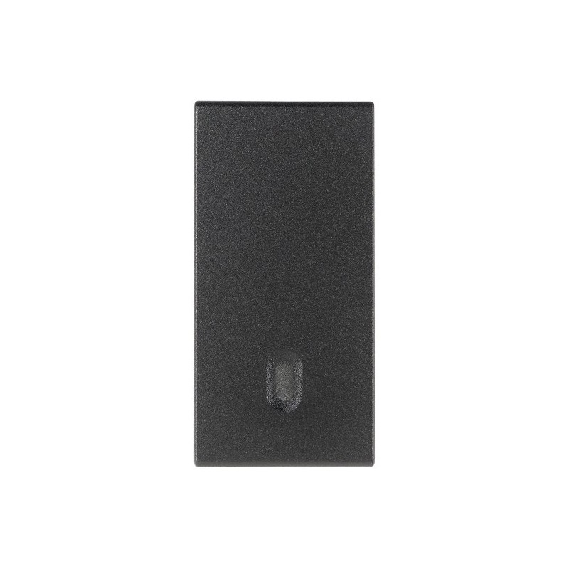 Tasto intercambiabile 1 modulo illuminabile grigio Vimar 19021