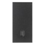 Tasto intercambiabile 1 modulo illuminabile grigio Vimar 19021