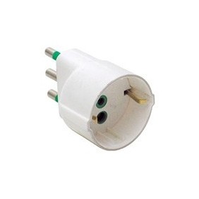 Fanton 82610-E Adattatore a presa schuko 16A BIANCO
