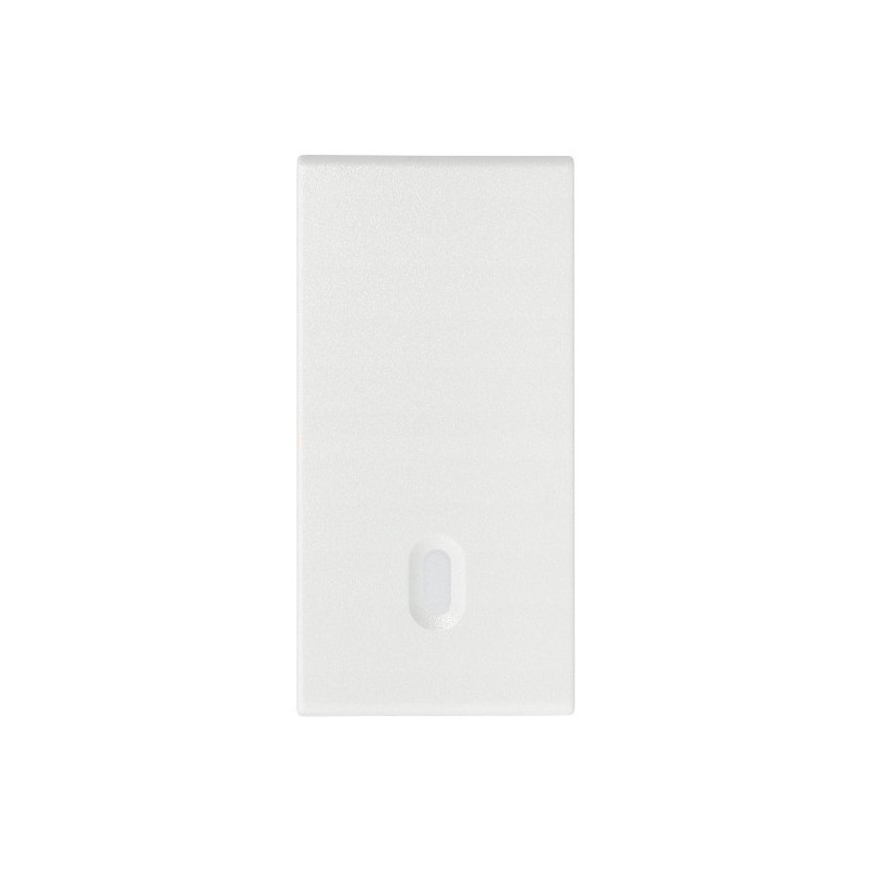Tasto intercambiabile 1 modulo illuminabile bianco Vimar 19021.B