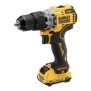 Trapano avvitatore con Percussione a Batteria Compatto XR 12V 2x2.0Ah Dewalt DCD706D2-QW