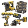 Kit Tassellatore e Smerigliatrice  con 4 Batterie 18V XR 5.0Ah Dewalt DCK353P4T-ITDCK353P4T-IT