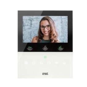 Videocitofono vivavoce con Wi-Fi VOG5W bianco display 5" 2voice Urmet 1784/16U