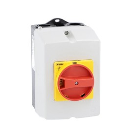 Contenitore da parete IP65 per SM1R con attuatore rotativo Lovato SM1Z1715R