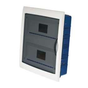 Centralino da incasso 24 moduli su due file Master M04524