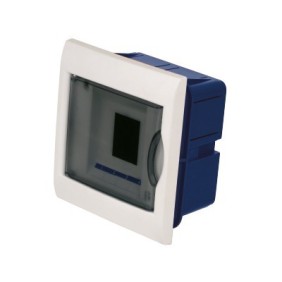 Centralino ad incasso 4 moduli disposizione su 1 fila M04504 Master