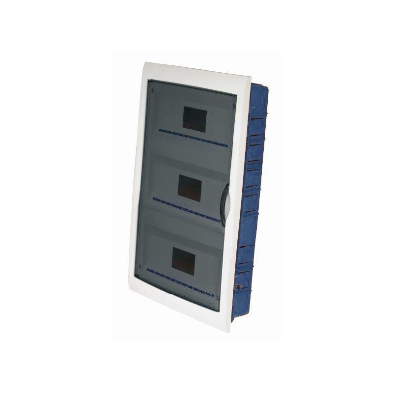 Centralino ad incasso 36 moduli disposti su 3 file Master M04536