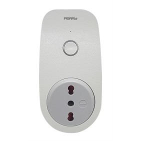 Interruttore orario Wi-Fi con presa a spina 10 e 16 A Perry 1IO0057WF
