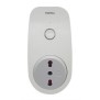 Interruttore orario Wi-Fi con presa a spina 10 e 16 A Perry 1IO0057WF