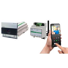 Kit base per l'inoltro chiamate videocitofoniche Comelit UT9000CON