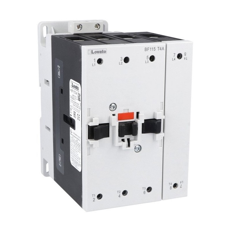 Contattore quadripolare 230 VAC Lovato BF115T4A230