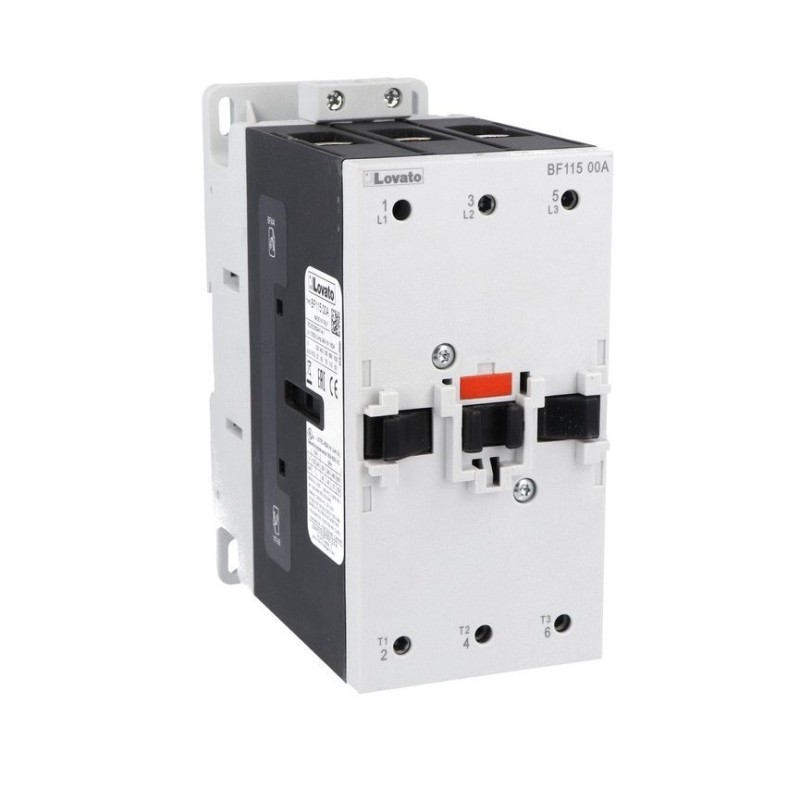 Contattore tripolare bobina 400 VAC 115 A Lovato BF11500A400