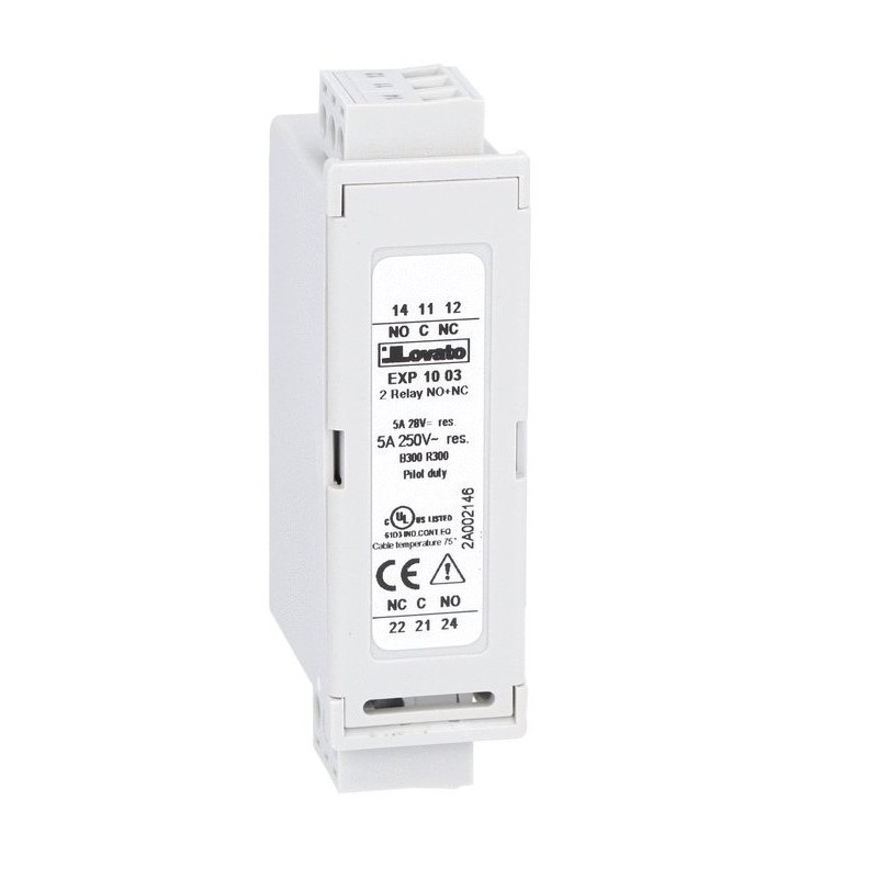 Modulo di espansione serie EXP 5 A 250 VAC Lovato EXP1003