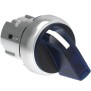 Selettore illuminabile blu Platinum 2 posizioni Lovato LPSSL1206