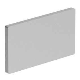 Etichetta neutra in plastica per incisione Lovato LPXAU108