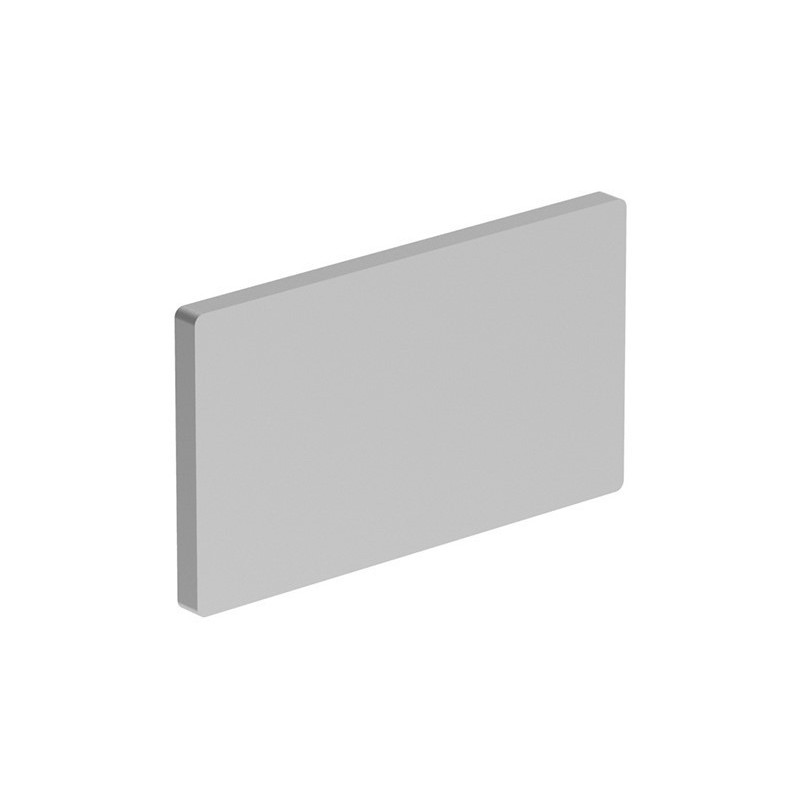 Etichetta neutra in plastica per incisione Lovato LPXAU108