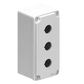 Contenitore per 3 operatori e segnalatori Lovato grigio LPZM3A8