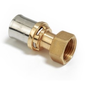 Raccordo 26X3 con calotta a sede filettata 3/4" Giacomini RM179Y069