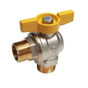 Valvola a sfera a squadra con maniglia a farfalla Giacomini R782GBX003