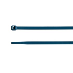 Fascette in nylon per cablaggio blu 100X2.5 mm BMM BX1025