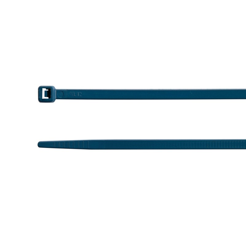 Fascette in nylon per cablaggio blu 100X2.5 mm BMM BX1025