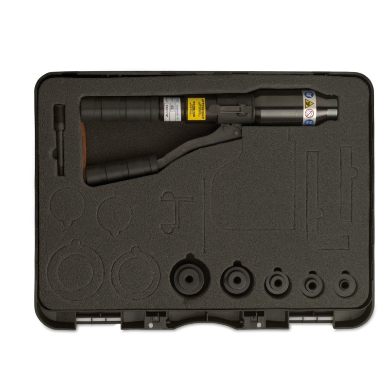 Foratrice idraulica per lamiere manuale con cassetta BMM 1856