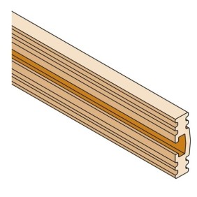 Barra in rame sagomata per quadri larga 1750 mm ABB PBSC0800