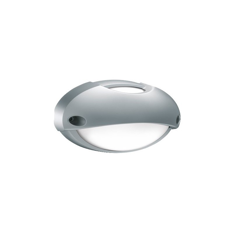 Plafoniera LED Airy ovale 300 IP54 grigio Lombardo LB82322G
