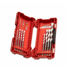 Set 8 Punte multimateriale con custodia Milwakee 4932471112