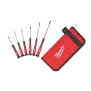 Set di 6 giravite di precisione con custodia Milwaukee 4932471869