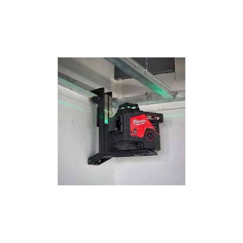 Kit M12 Livella laser verde a 3 linee a 360 gradi Milwaukee 4933478960