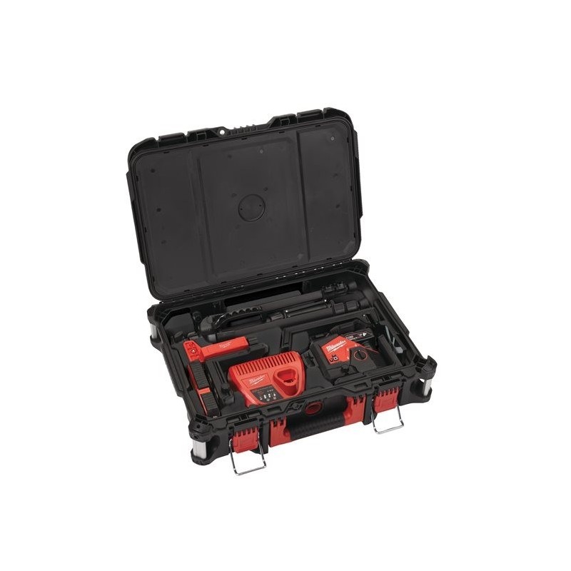 Kit M12 Livella laser verde a 3 linee a 360 gradi Milwaukee 4933478960