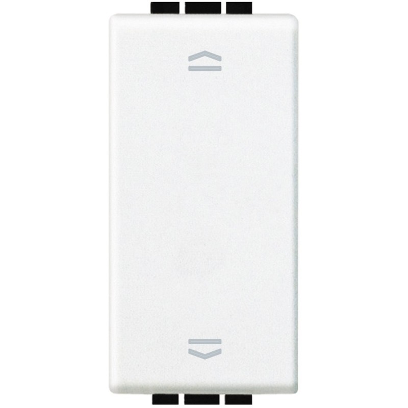 Commutatore doppio tasto 1-0-2 bianco 16 A BTicino Light N4027N