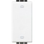 Commutatore doppio tasto 1-0-2 bianco 16 A BTicino Light N4027N