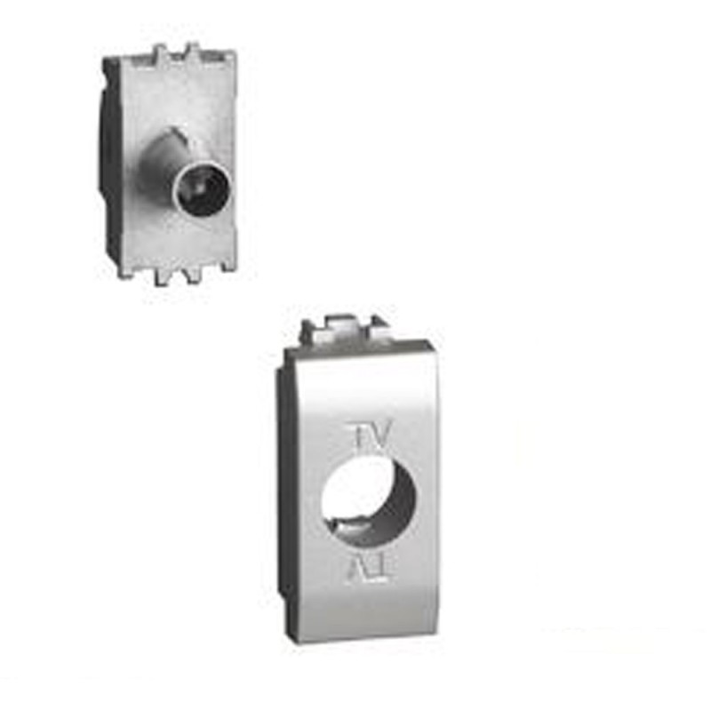 Presa coassiale 1 modulo attenuazione 10dB Bticino Light Tech NT4202P10N