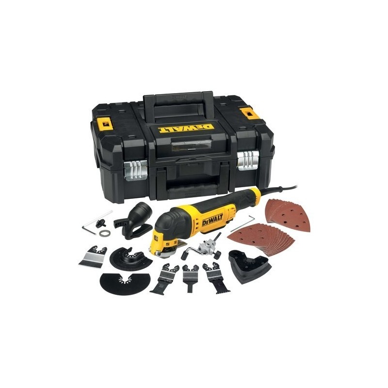 Kit utensile multi-funzione ad oscillazione 300W Dewalt DWE315KT-QS