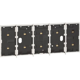 Cornice elettrificata con barrette estetiche 4 moduli BTicino KM8104P1