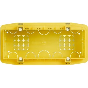 Scatola da incasso per 6-7 moduli per serie civili BTicino 506L